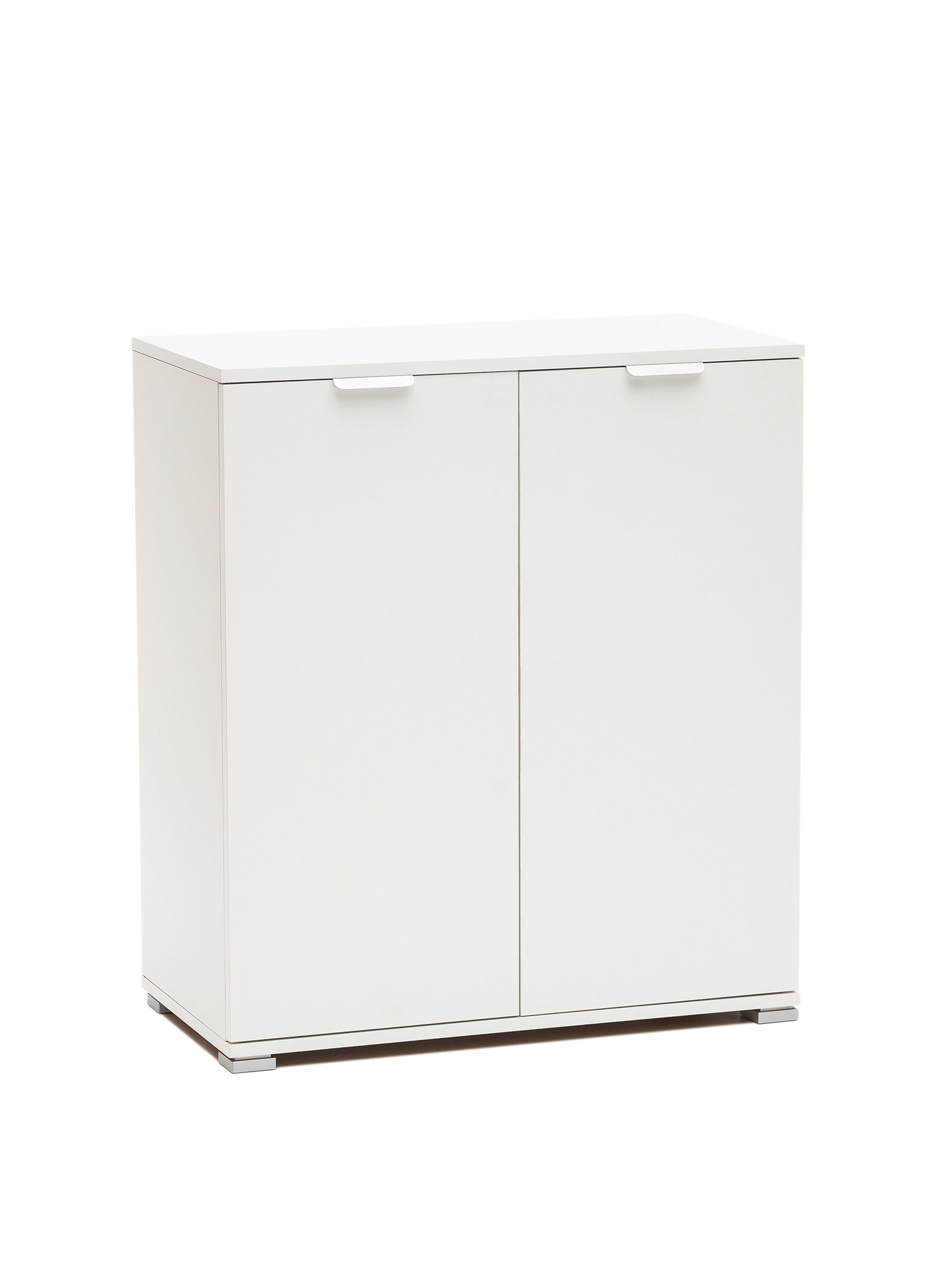 MeMi Me238BIA Armadietto, Legno, Bianco, 38x75x85 cm