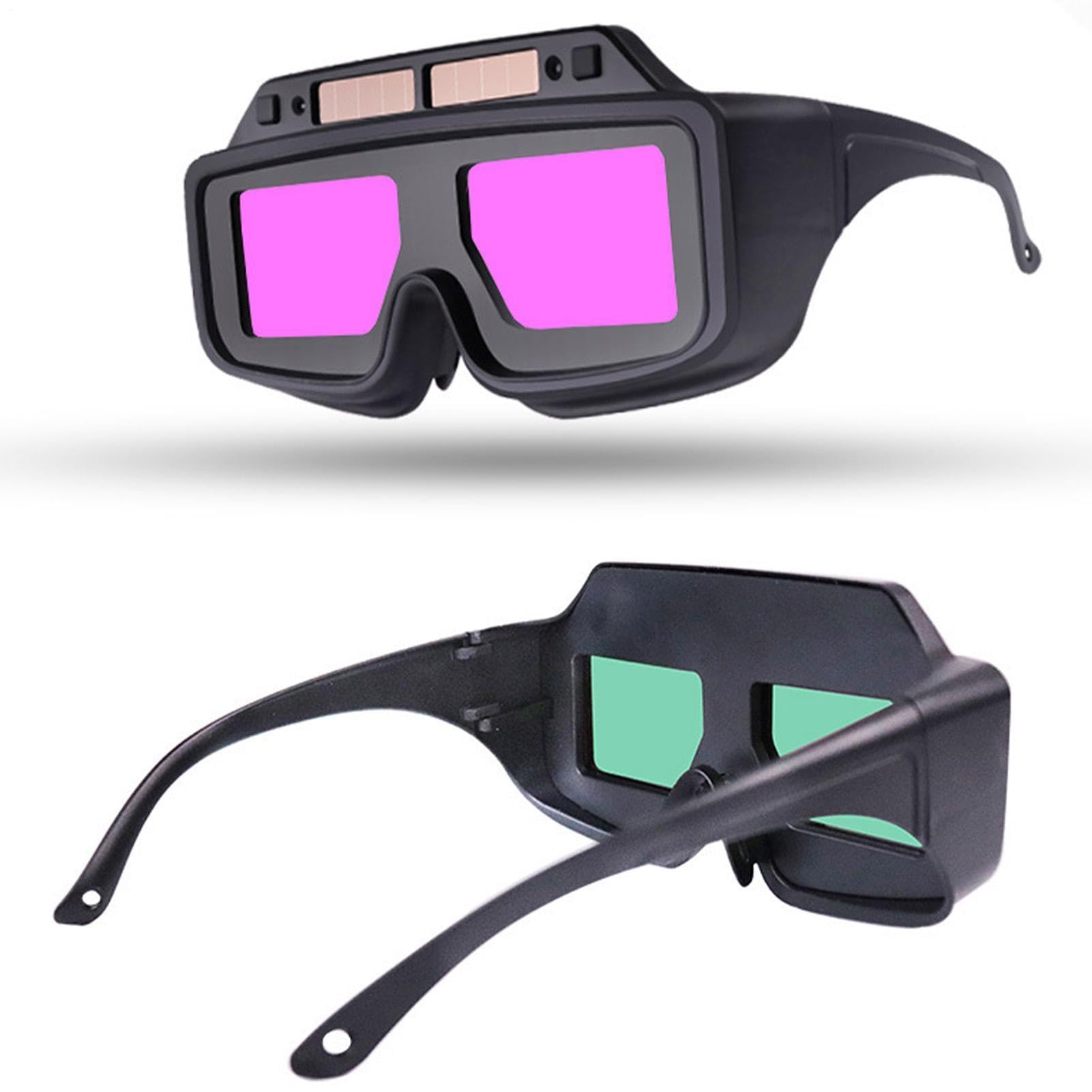 Gafas de Soldador Protección UV Antirrayaduras Envolventes Ajustables | Protección Ocular para Soldador para Mujeres Hombres, para Soldadura, Corte, Estaño y Amolado