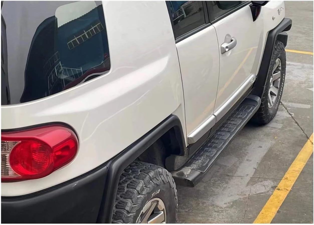 Offroad Running Boards Side Step Bar Compatible with Toyota FJ Cruiser – Black Exterior Accessories