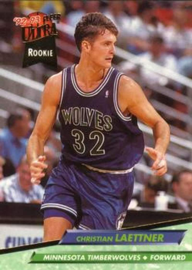 Amazon.com: 1992-93 Ultra Basketball #304 Christian Laettner RC