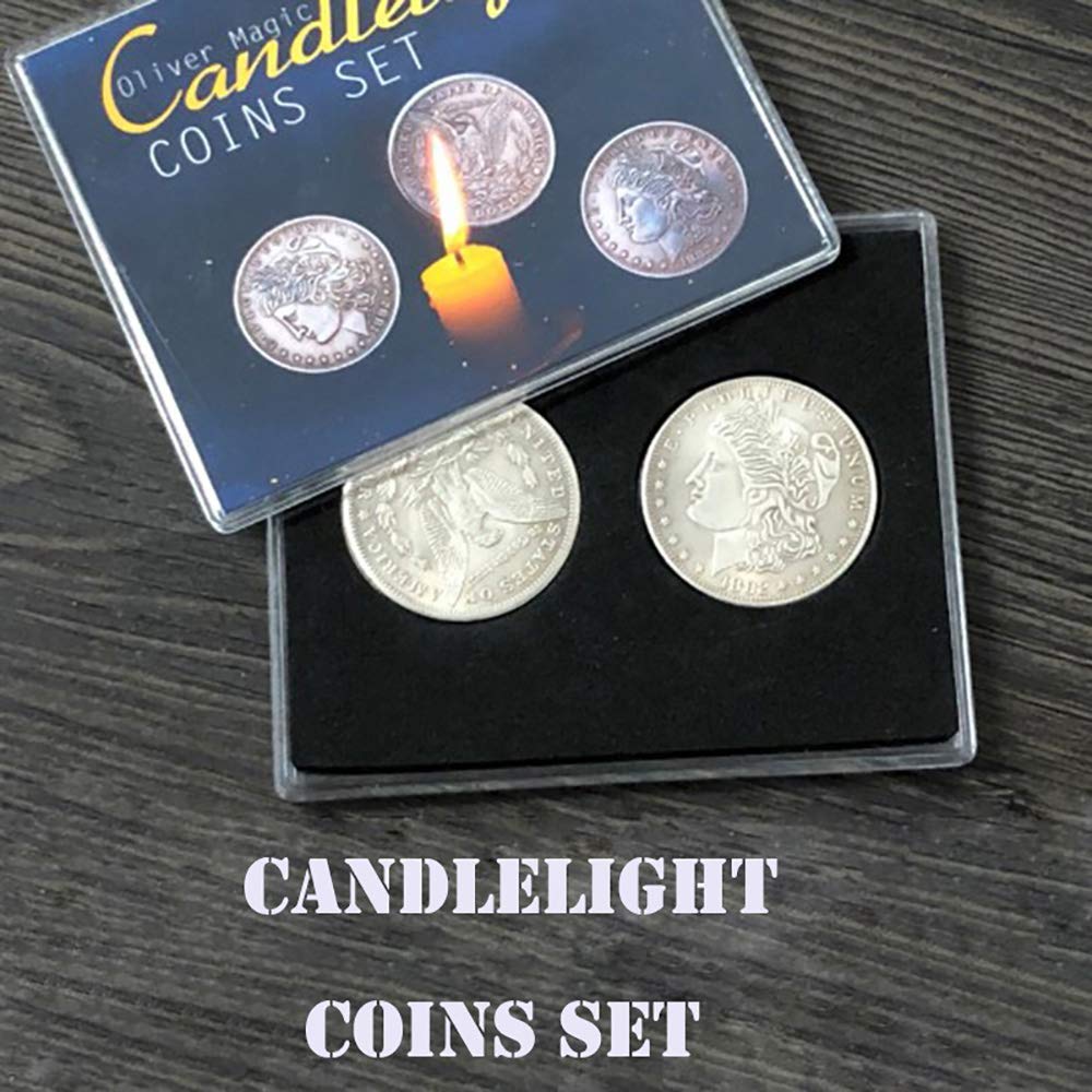 Amazon.com: ZQION Candlelight Coins Set(1 Flipper Coin+1 expanded