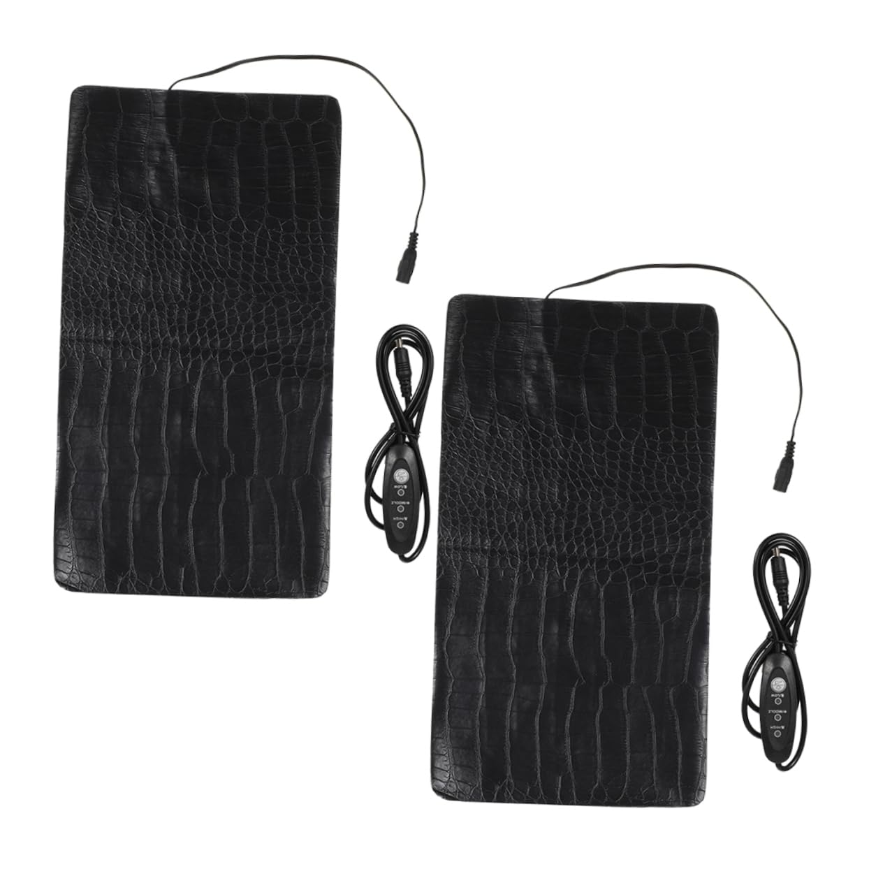 Yardwe for Your Pet 2pcs Portable Outdoor Heater Pet Heating Pad Heated Seat Pad for Cats Dogs