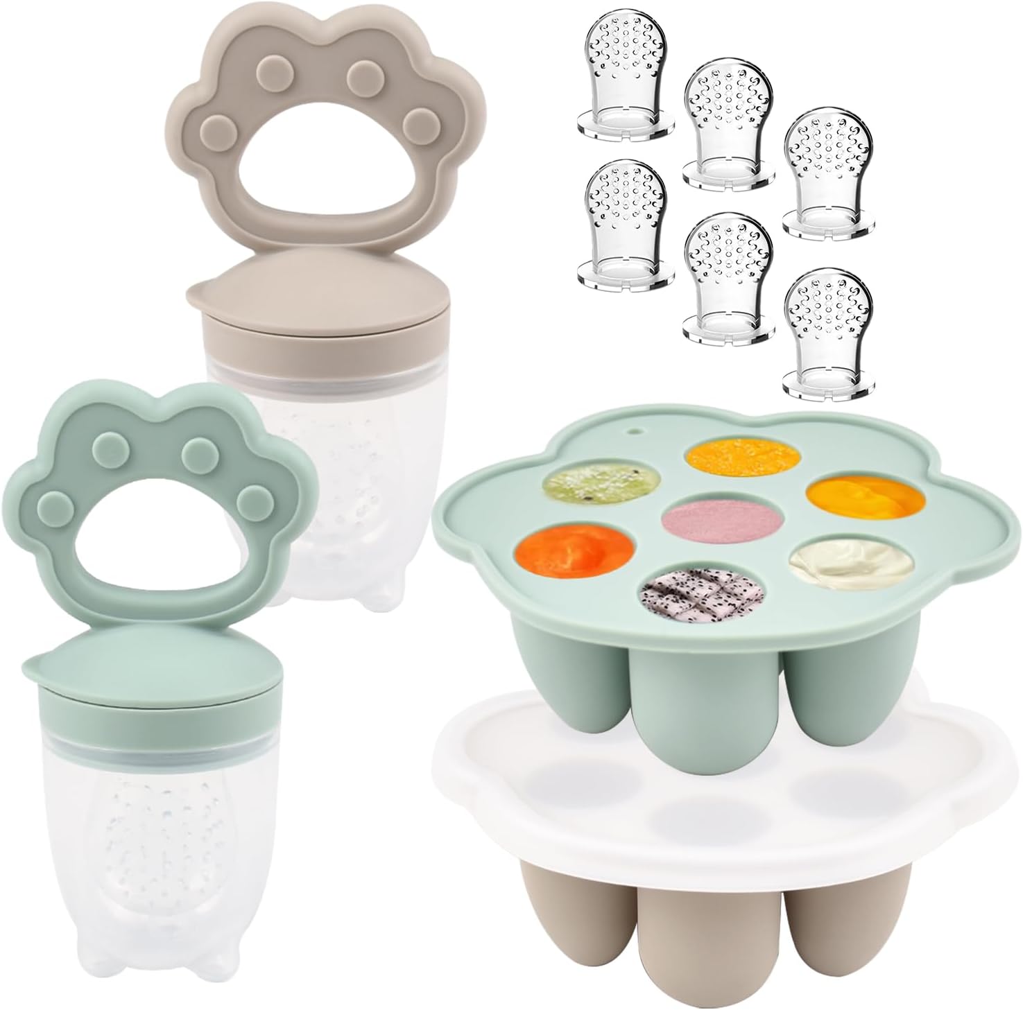 Baby Feeder & Freezer Tray (Set of 2)