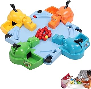 NASTAH Hungry Board Game,Hungry Hippo Launcher Board Game,Hungry Board Game,Turtle Eating Peas Family Board Game Hungry Turtle Game Parent-Child Interactive Toys