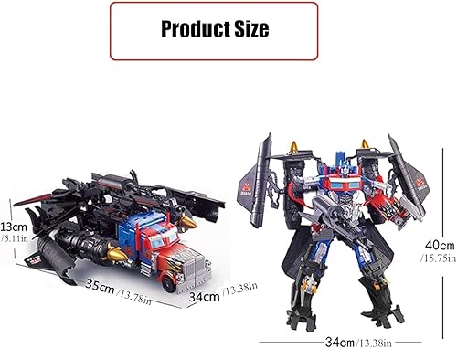 Vista 7 de Transformador Jet Power Optimus PrimeJet Optimus Película 2 Autobots Cabeza de Camión Modelo Robot Juguete Coche Figura de Acción Cumpleaños Versión