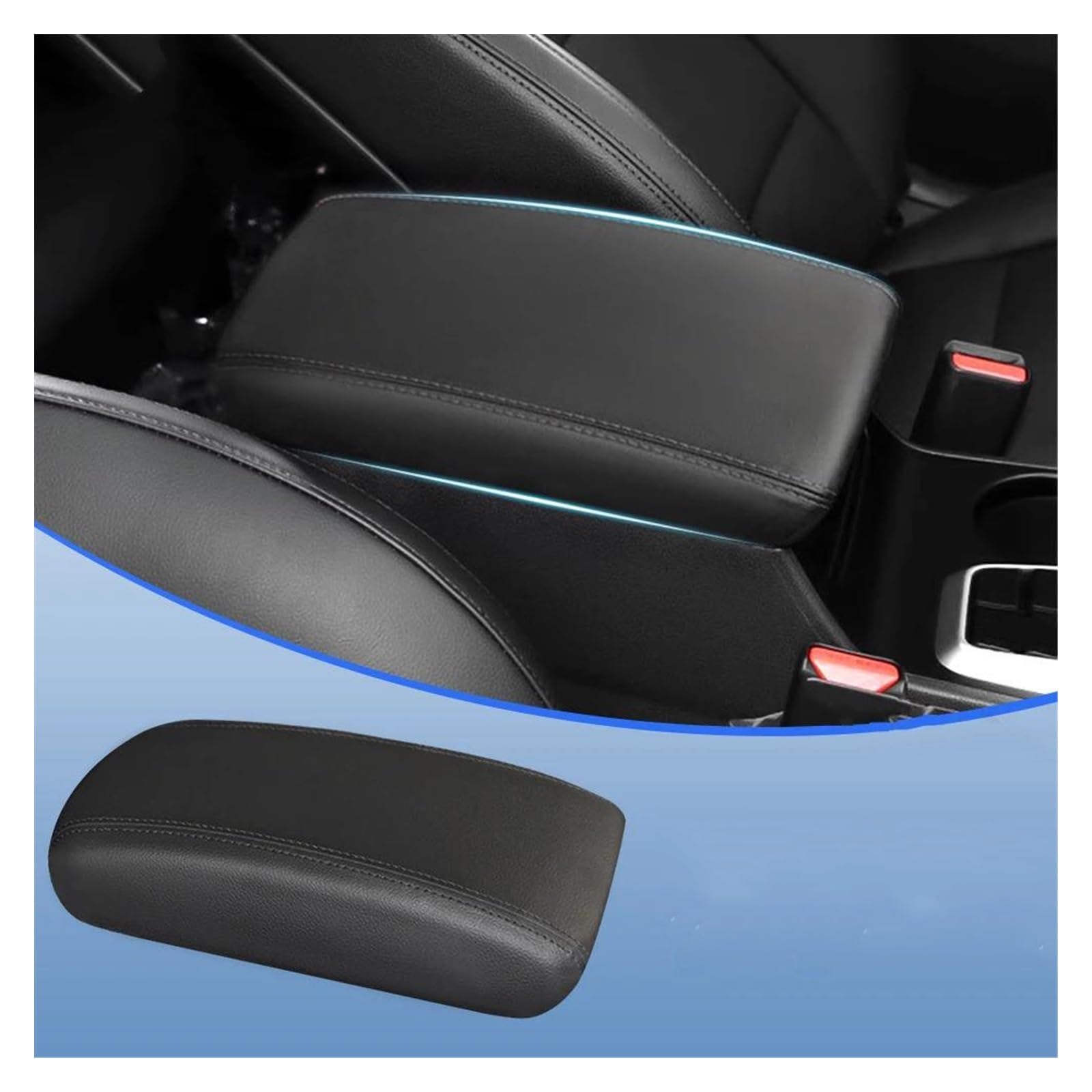 Couvercle D'accoudoir Console Centrale Pour Hyundai Tucson 2016-2023 - Protection En Simili Cuir PU - Accessoire Intérieur - 11