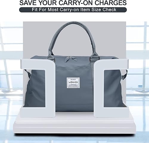 Miniatura 3 de Bolsas de fin de semana para mujer bolsa de transporte bolsa de noche con funda de carrito bolsa de gimnasio deportiva bolsa de viaje para mujer