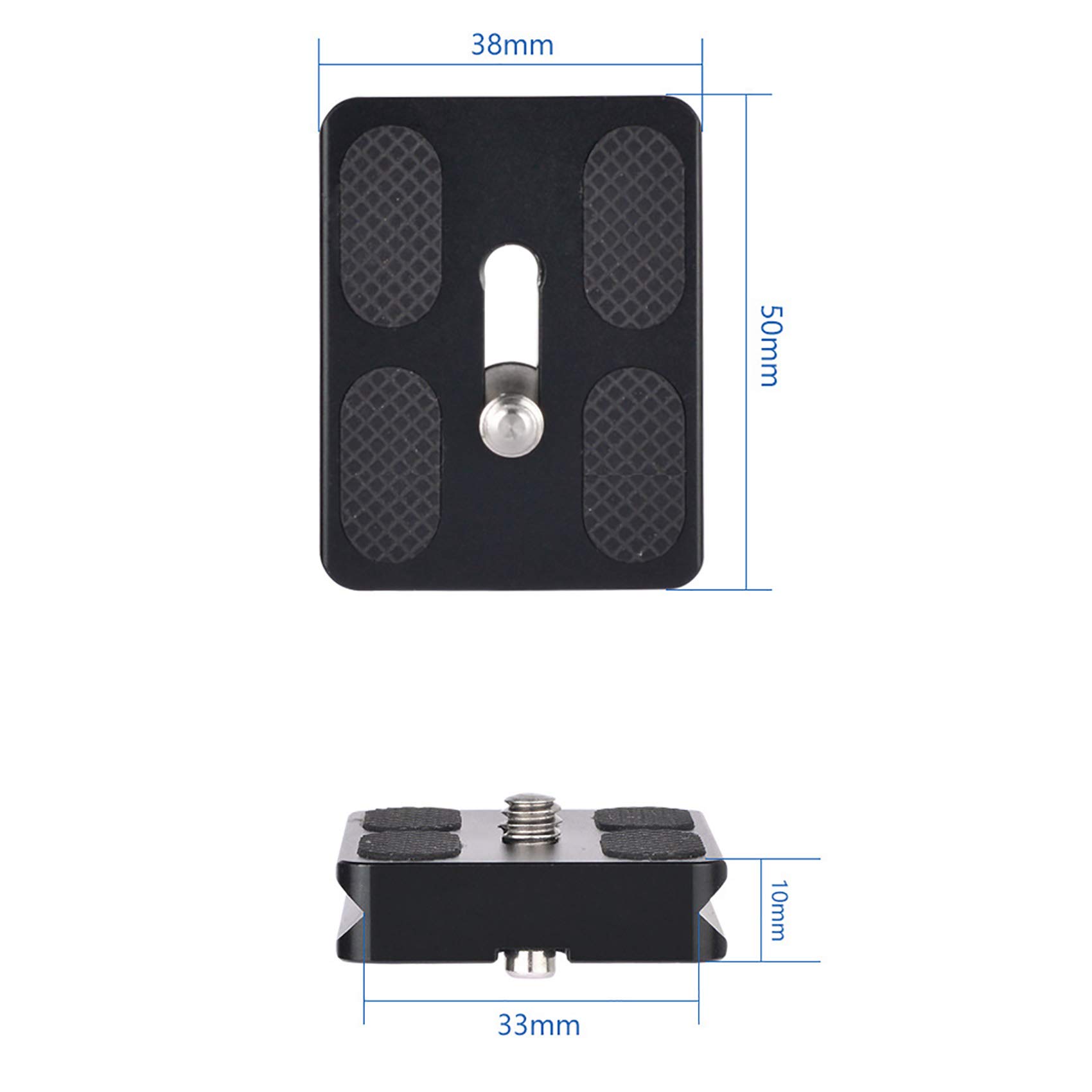 Plaque De Dégagement Rapide PU-50 Universelle - Compatible Arca Swiss - Pour Trépieds Et Appareils Photo