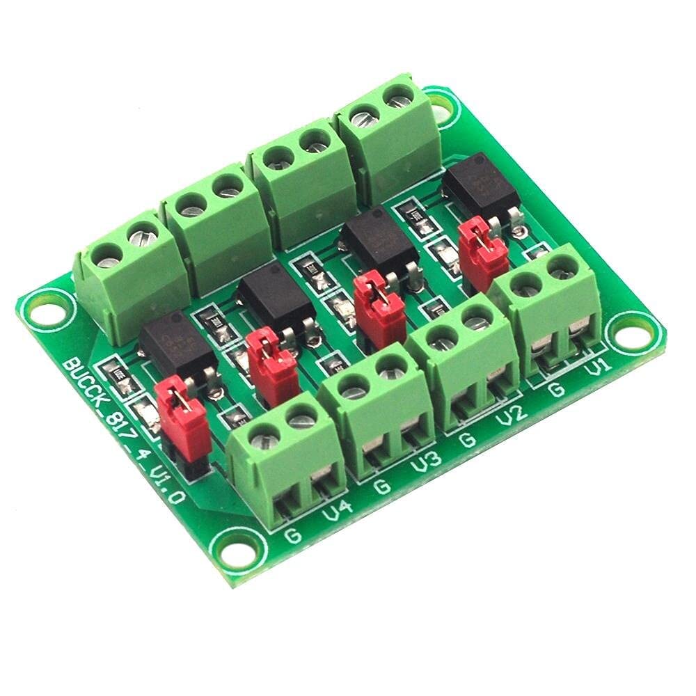 xcluma PC817 4 Channel Optocoupler Isolation Board DC 3.6-30V Driver (B09H287JB2) Amazon Price History, Amazon Price Tracker