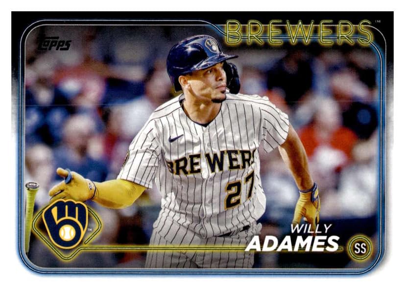 Amazon.com: Willy Adames 2024 Topps #33 NM-MT Baseball Brewers