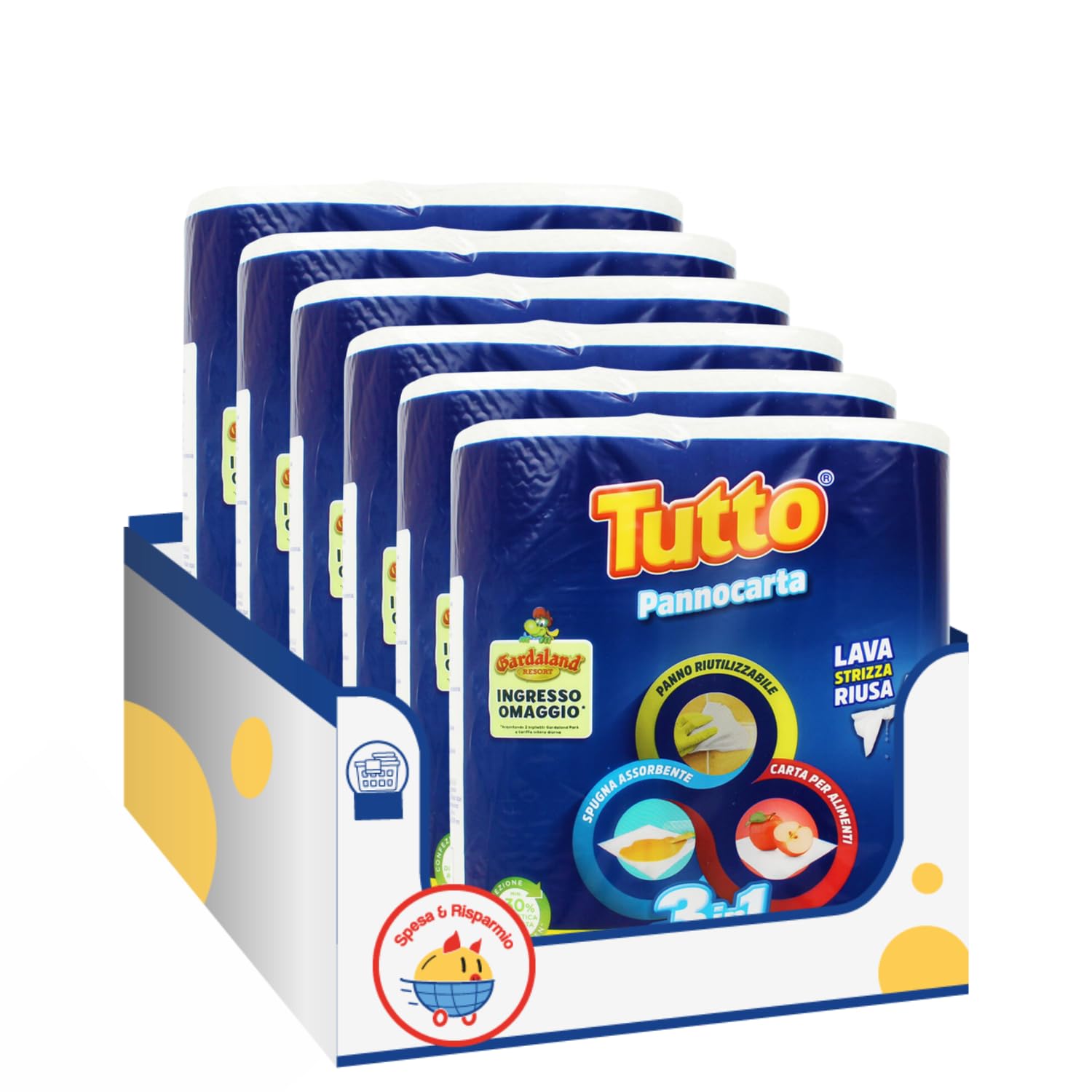 Assorbenti notte ultra assorbenti con ali ipoallergenici – Confezione da 8 pezzi kit con Spugna Brandizzata SPESA & RISPARMIO Inclusa – Variazioni 4/8/12 Pezzi (8)