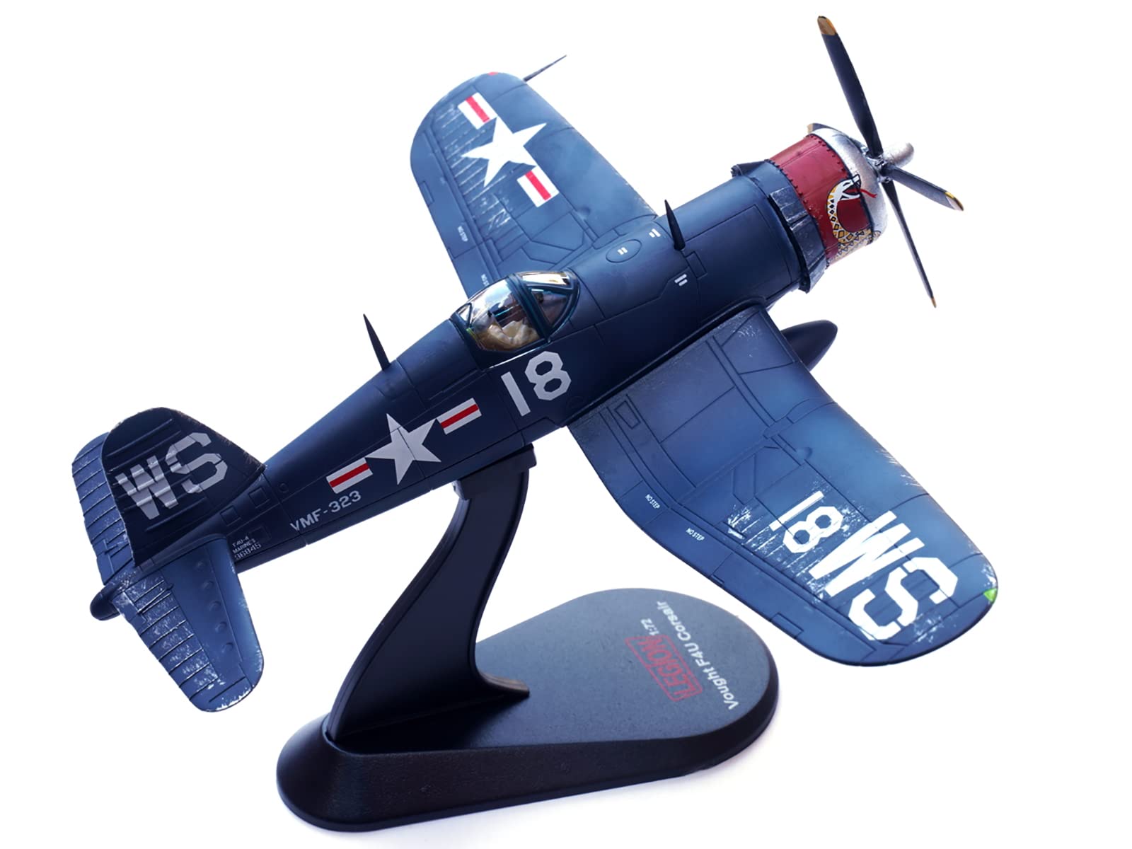 1/48 F4U-4 アメリカ海兵隊 VMF-323 デスラットラーズ Amazon.com: Vought F4U-4 Corsair Plane Marine Fighter