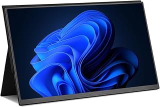 lhx 15.6 inch Portable Display, Extended Screen Directly Connected to Display, LCD Backlight Portable Display