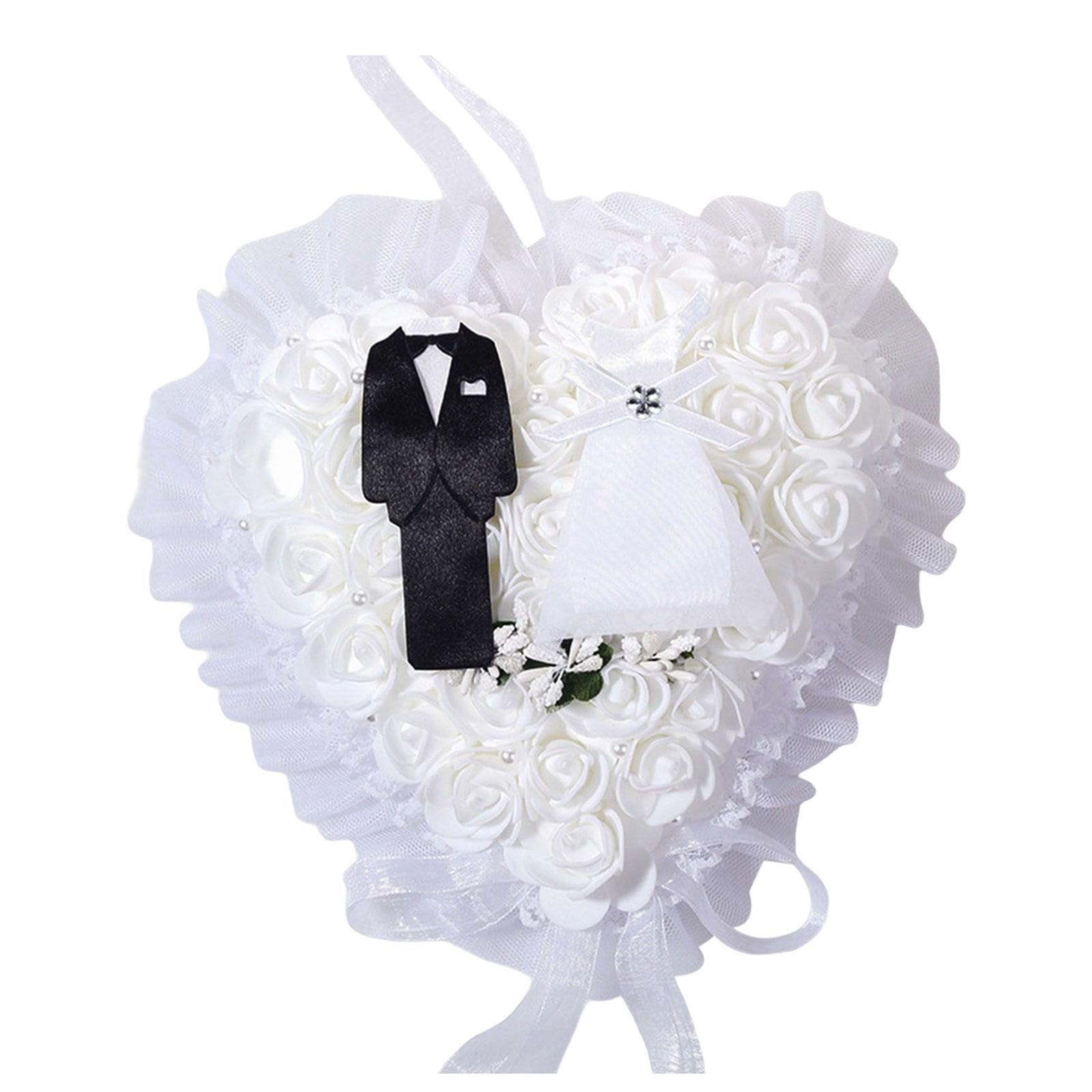 Zanthicia Girls Elegant Flower Pillow Romantic Wedding Pillow Event Supplies