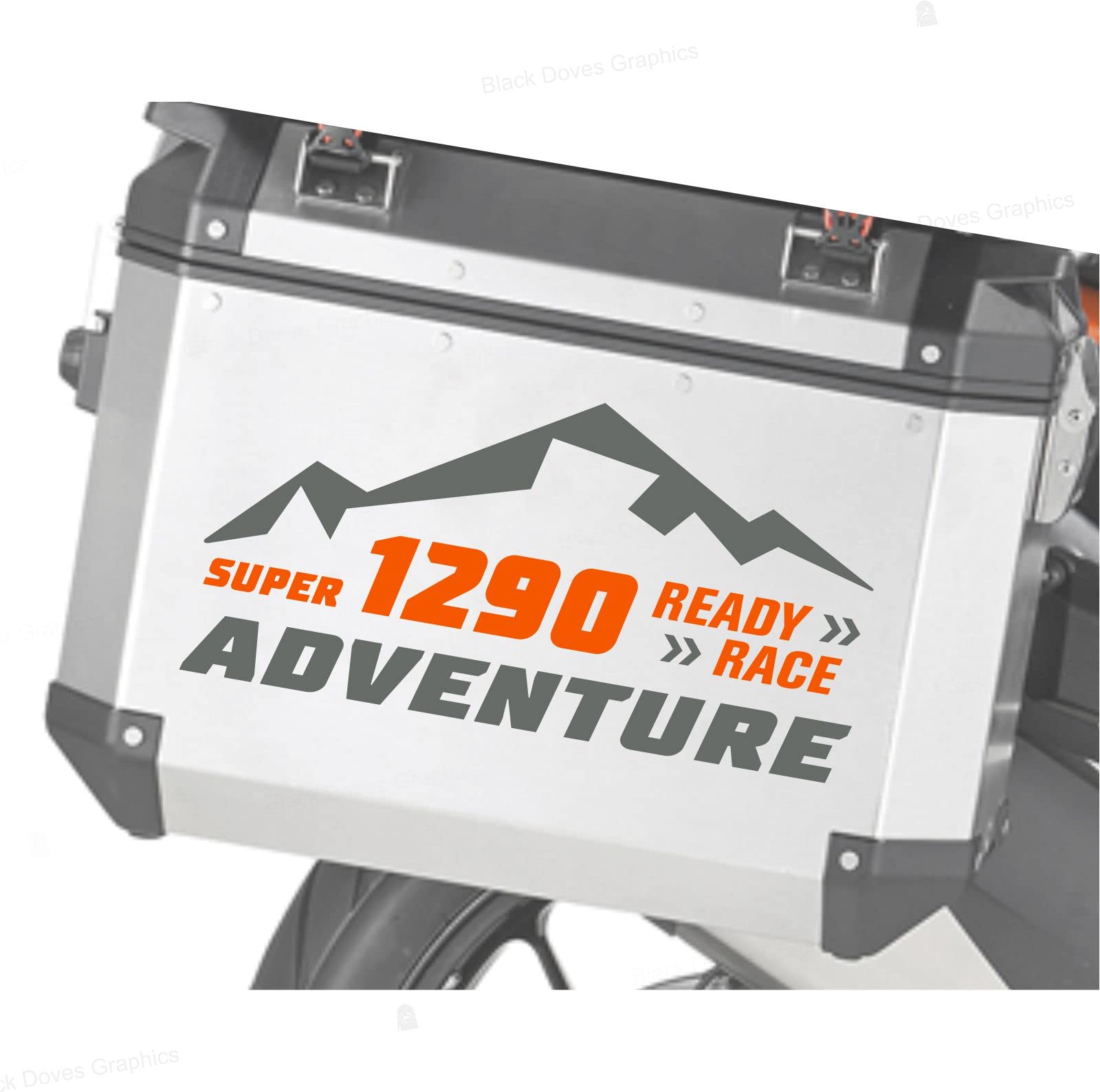 Autocollants KTM 1290 Super Adventure sticker de protection valise Touratech Givi