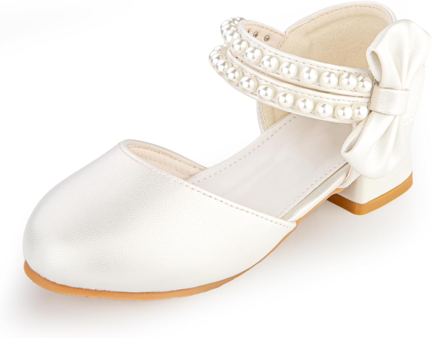 Girls Dress Shoes - Closed Toe Heels - Elegant Design