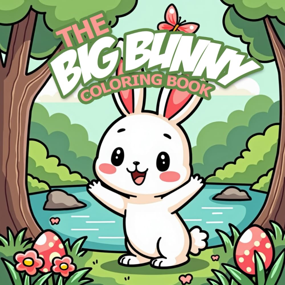 The Big Bunny Coloring Book