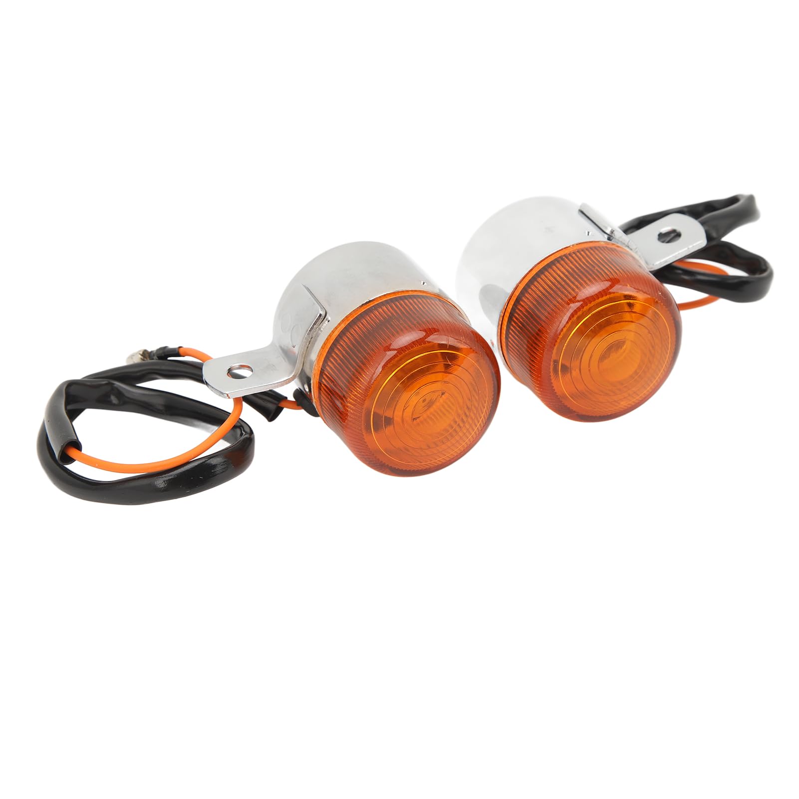 aqxreight 1 Paire de Clignotants de Moto 6V, élégants et Robustes, Haute luminosité, Indicateurs de Clignotants pour Dax CF50 CF70 CT70 ST50 ST70
