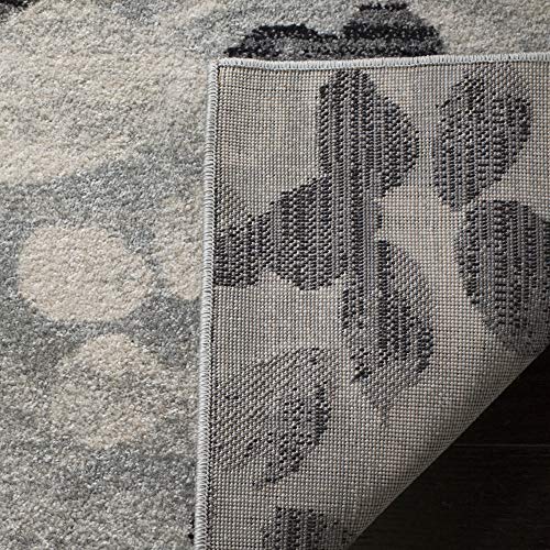 Tapete SAFAVIEH Evoke Collection 5'3" x 7'6" Gris y Dorado miniatura 4