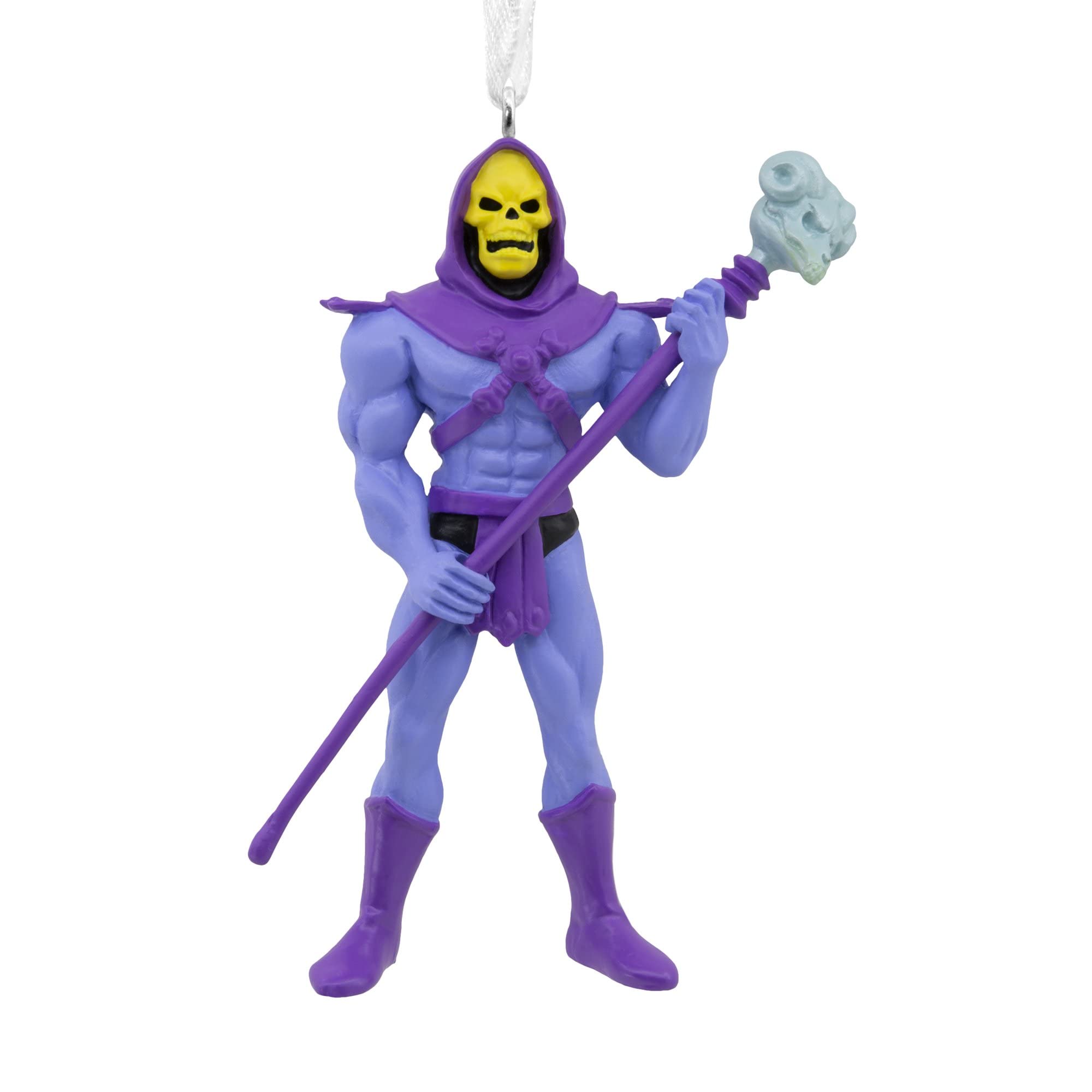 Hallmark Masters of The Universe Skeletor Resin Christmas Ornament, 2.5 x 3.25 x 0.75 inches,