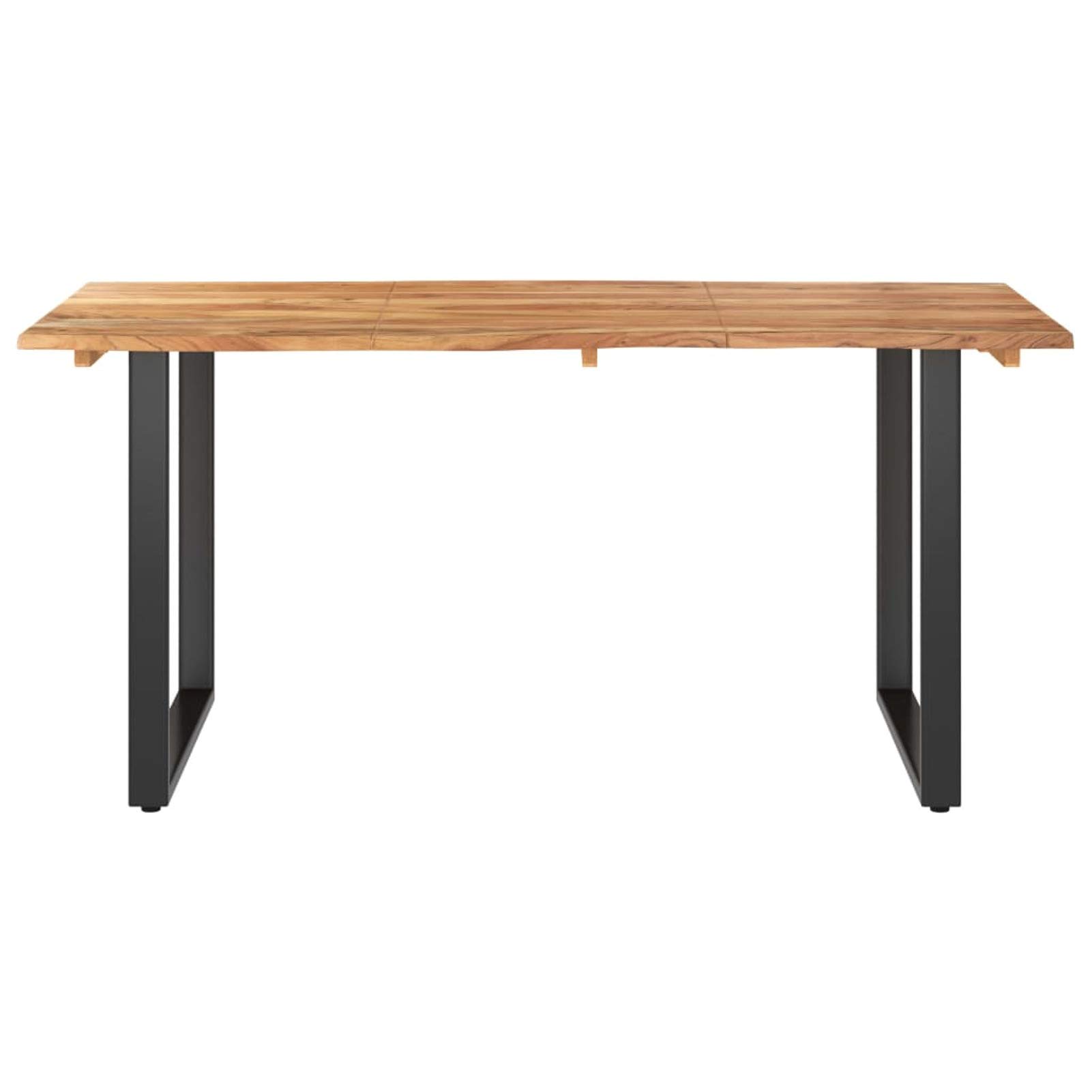 LAPOOH Tavolo da Pranzo 154x80x76 cm in Legno Massello di Acacia,Tavolo da Pranzo,Tavolo da Pranzo Moderno -286473
