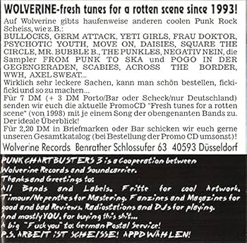 R\u0026B+ソウル CD  20 Detroit Chartbusters, Vol. 3  CDMOTCLP24 Motorcity Records /00110 Various Artists - Punk Chartbusters 3 - Amazon.com Music