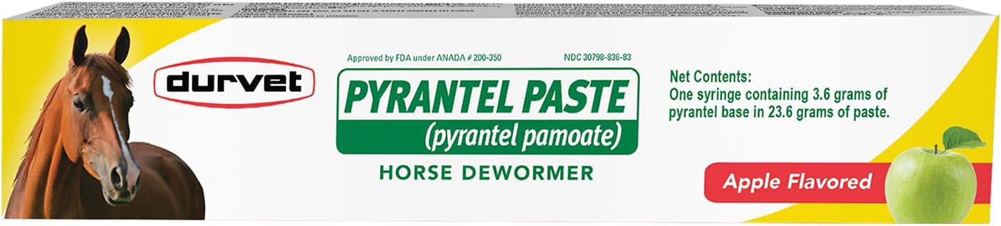 Durvet Pyrantel Paste Wormer, 23.6gm