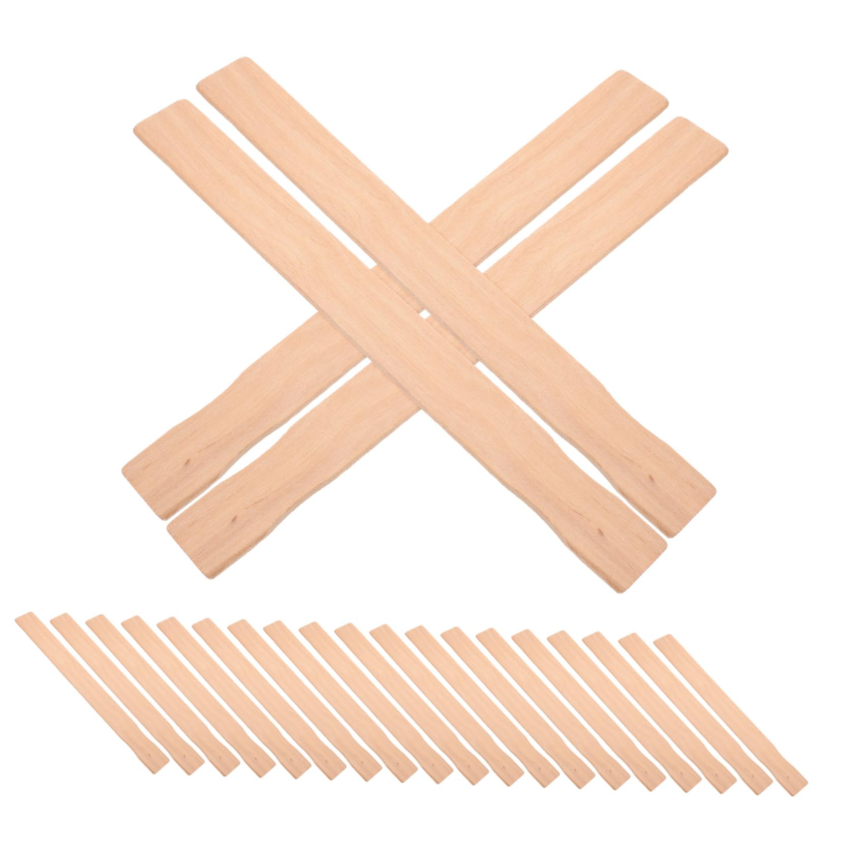 MAGICLULU 4 Sätze Holz Rührstäbe Für Farbe Manuelles Farbmischwerkzeug Leicht Und Für Bauprojekte Und Heimwerkerarbeiten Für Gleichmäßiges Von Farben 25 Stück * 4