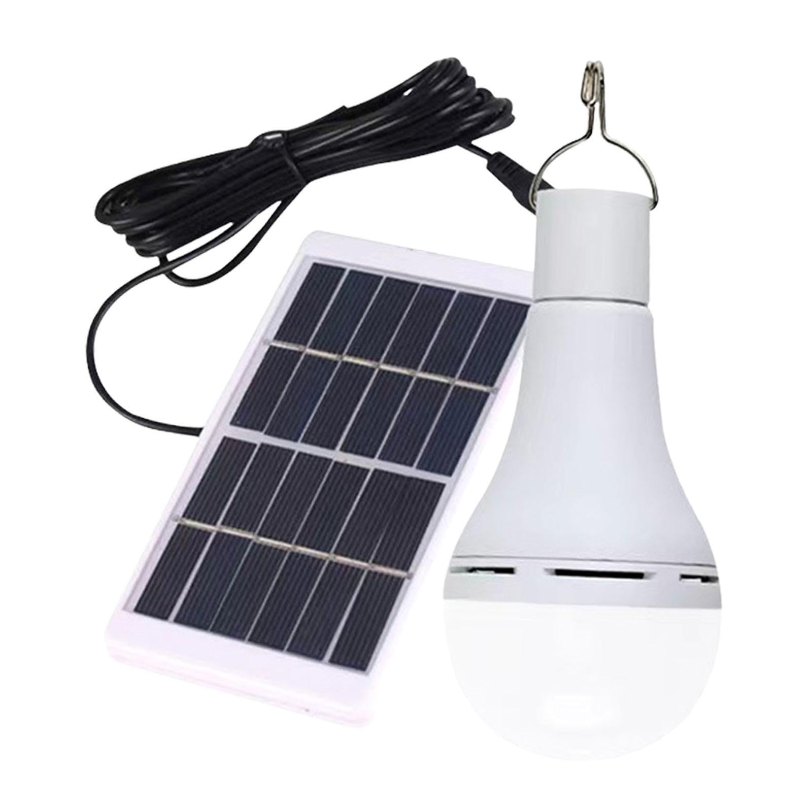 mophrati Solar Light Bulb Sturdy Solar Light Bulb Offers Eco Friendly Solution for Indoor Chicken Coops and Outdoor Enjoyment Indoor Home Chicken Coop Garage