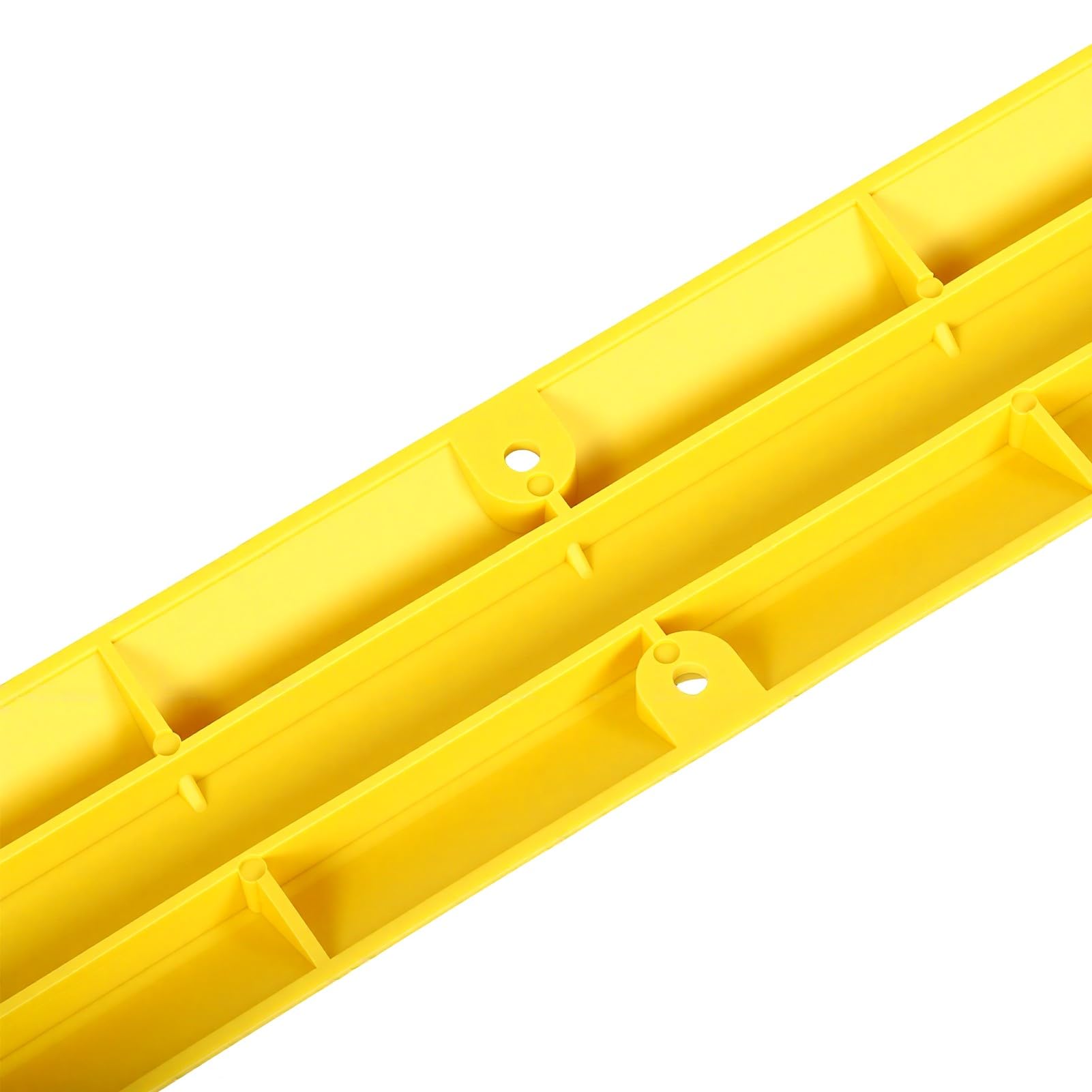 Rampa Protectora de Cables de Goma, Paquete de 2, Cubierta para Cables de Suelo de Alta Resistencia de 39,37 Pulgadas, Evita tropiezos con los Cable, para el hogar
