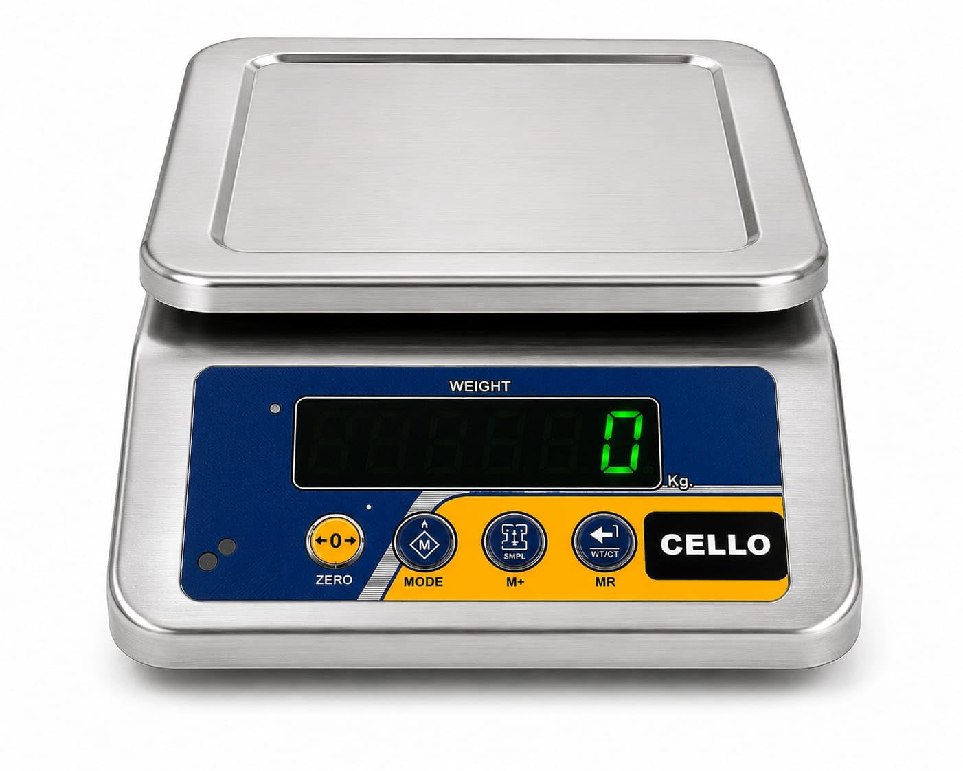 Cello Digital Kitchen Weighing Machine 10 kg Capacity | Stainless Steel Platform, LED Display, Zero & Mode Function, Compact Size, Memory Recall-image-33