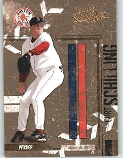 2004 Donruss Leather and Lumber #24 Curt Schilling - Boston Red Sox (Baseball Cards)