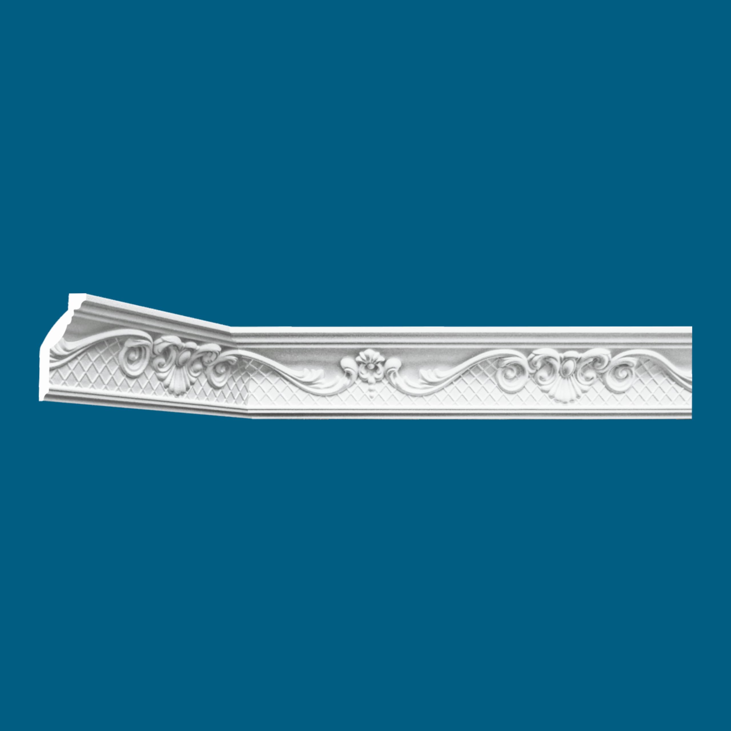 Victorian Style Polystyrene Coving Cornice, Lightweight Ceiling Moulding Trim, Easy DIY Install, Paintable, Moisture Resistant Decorative Coving for Ceiling (Victorian4, 6 Meters) โ image 1