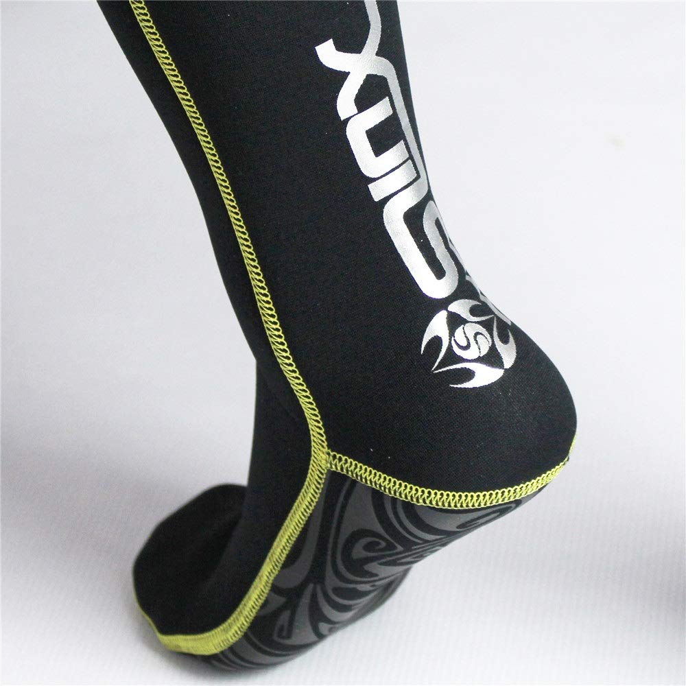 Calzini per Immersione Calzini in neoprene da 3 mm surficing di snorkeling anti-slittamento termico per Snorkeling Nuoto Surf