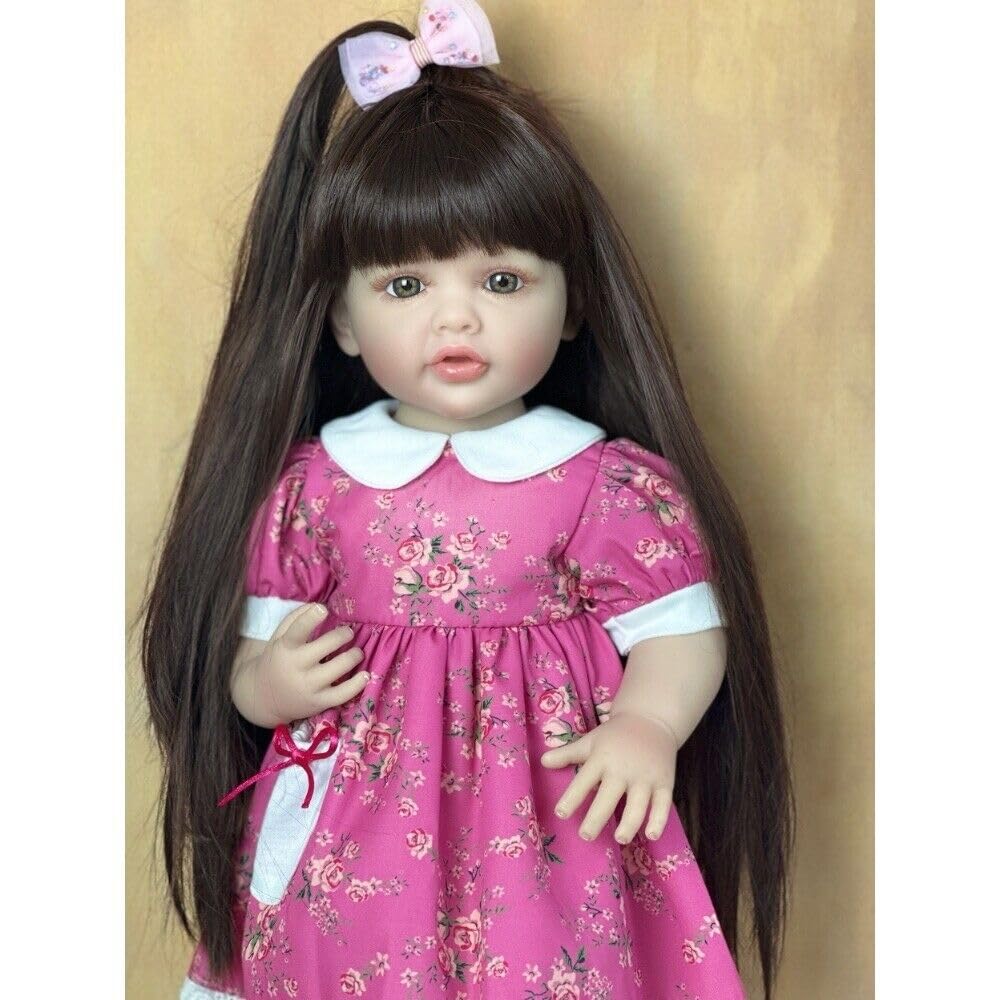 Amazon.co.jp: Meeler リボーンドール 女の子 55cmリアルな 笑顔