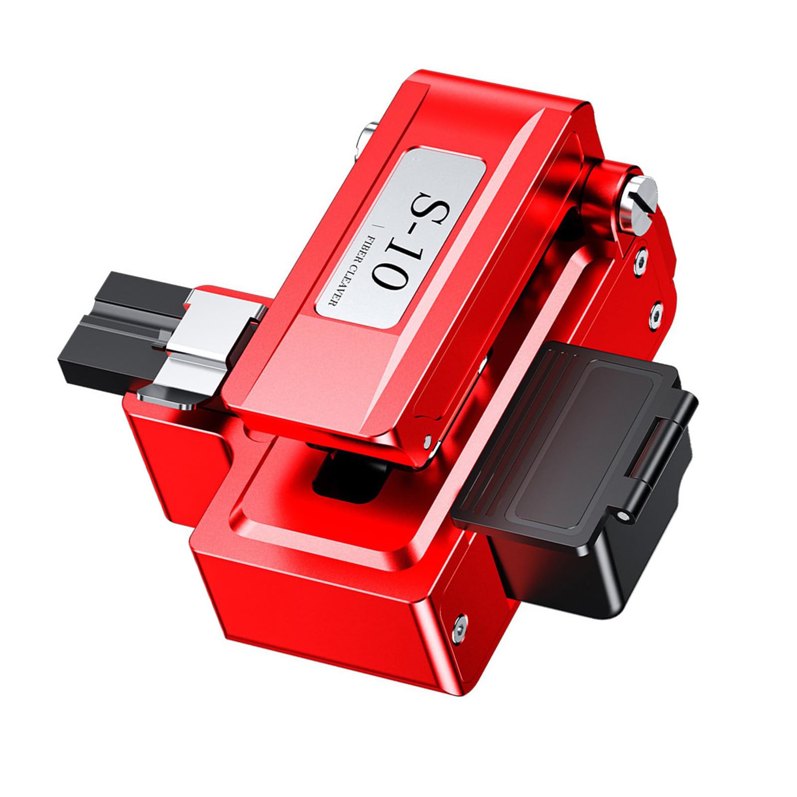 Fiber Cleaver with 0.5 Degree, 50000 Cut Life for Telecom and Installation High Accuracy Fiber Cleaver