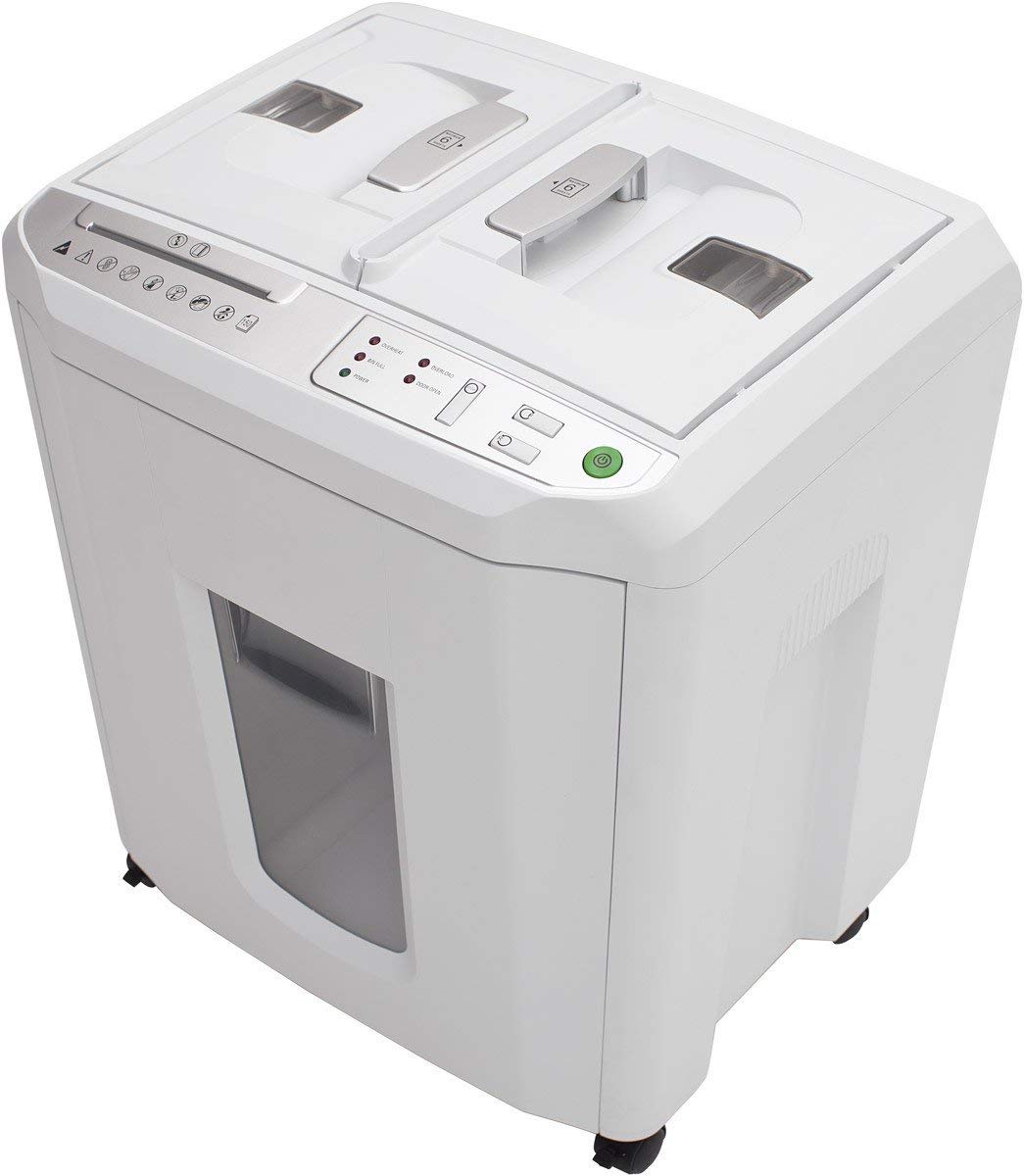 EBA Dino 28 – Destructora automática P-4, Corte 4 x 10 mm, hasta 150 Hojas Auto, Papelera 30 L