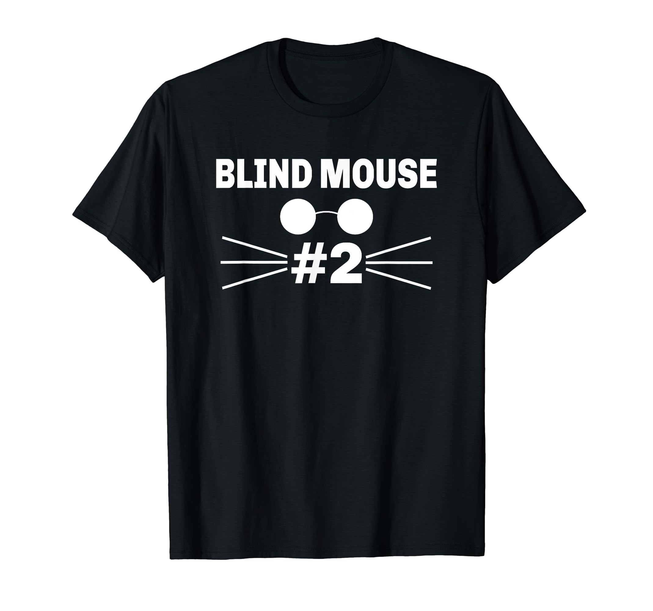 Numbers #1-3 for Three Blind Mice Group CostumeFunny Three Matching Group Outfit - 3 Blind Mice #2 Costume T-Shirt