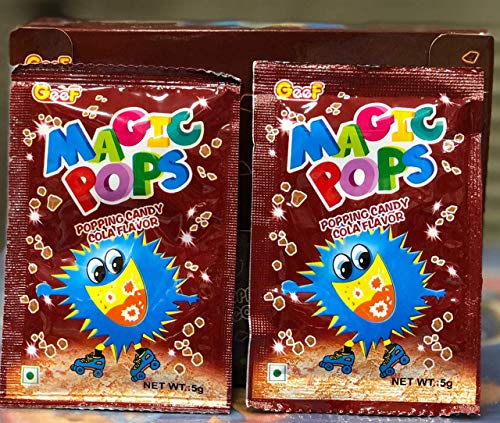 Image of Jai Jinendra Magic Pop 5.5g x 40= 220gm (Pack Of 40piece) (Cola)