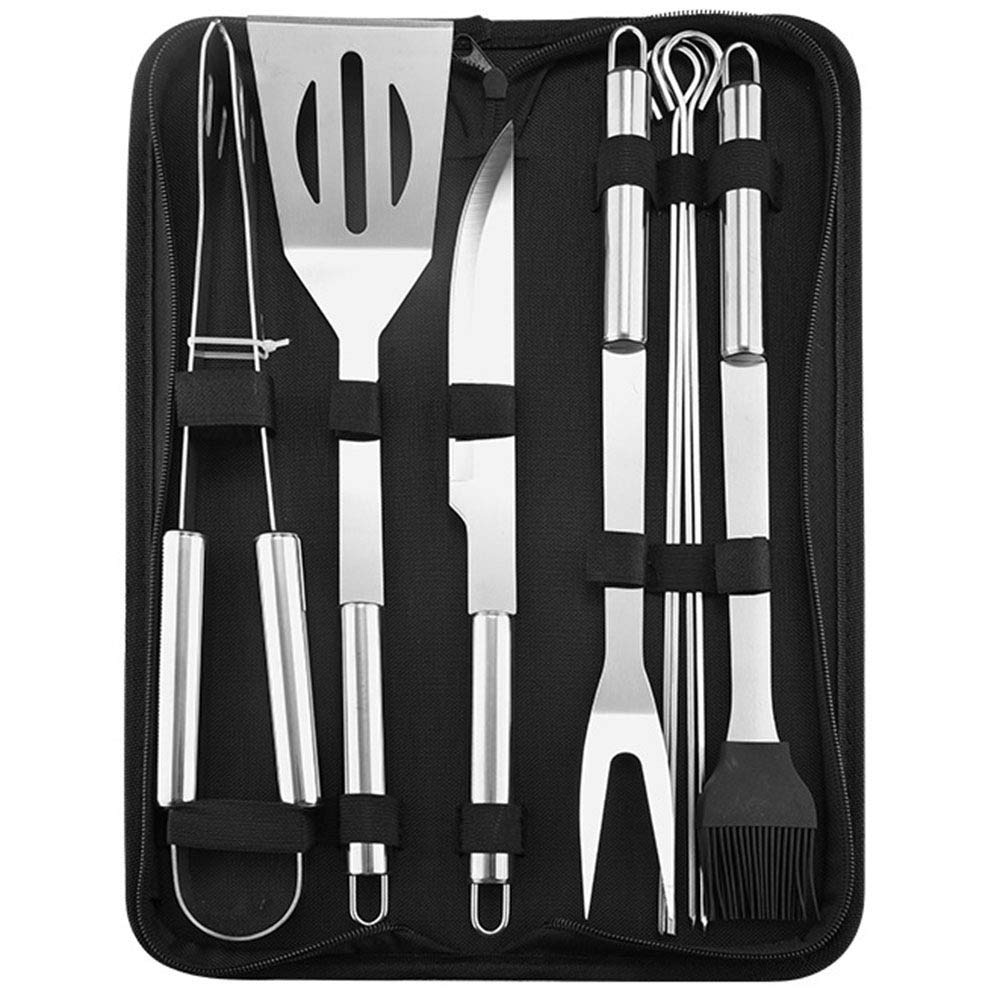 Juego de utensilios para barbacoa, accesorios para barbacoa, accesorios profesionales para barbacoa, regalo perfecto para el día del padre, cumpleaños, Navidad, regalo para hombres
