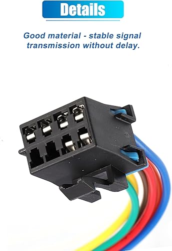 Miniatura 4 de X AUTOHAUX Conector de arnés de cableado de control de velocidad del ventilador del calentador de CA para Chevrolet Tahoe Silverado 2500 C1500 C2500