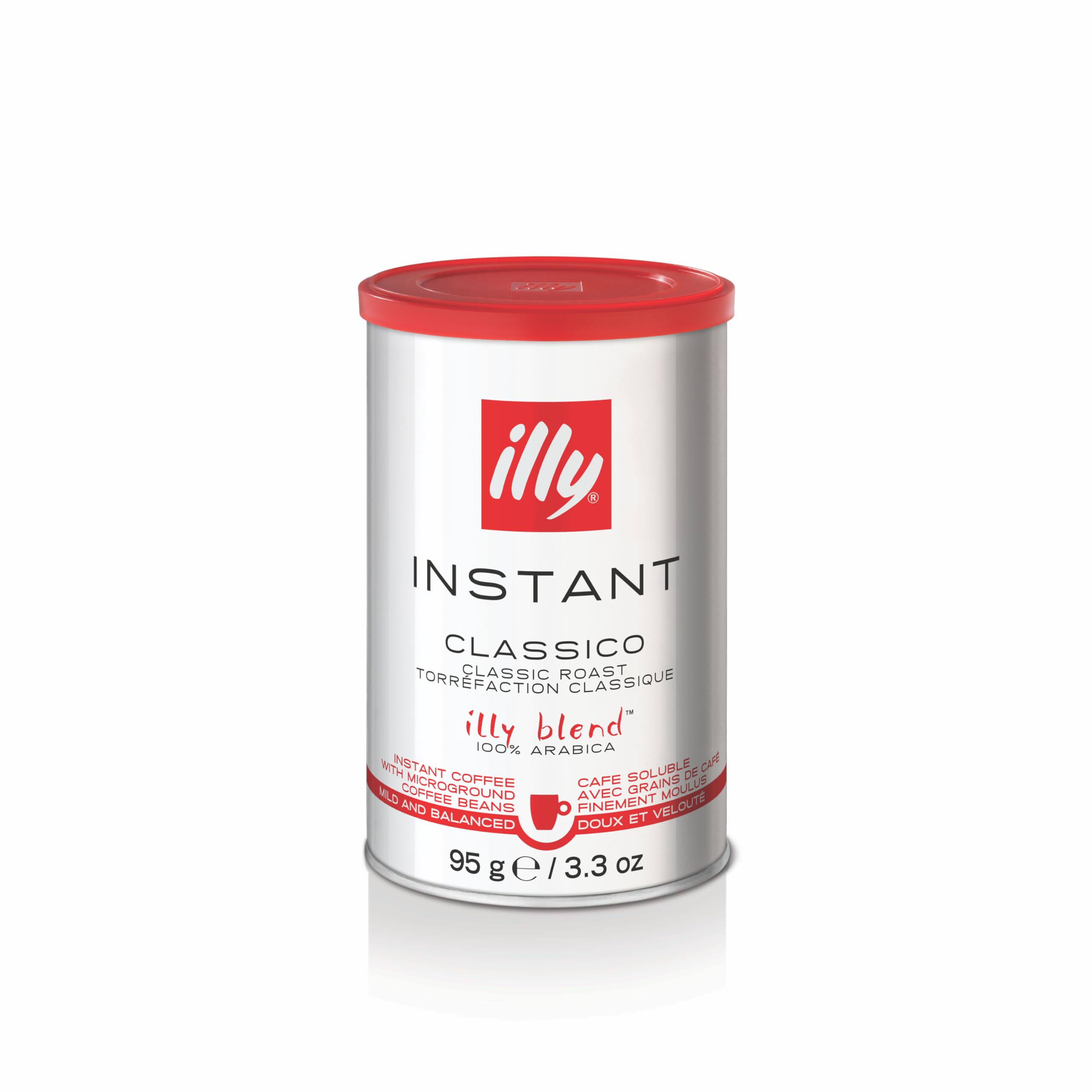 illy Instant Coffee- 100% Arabica Coffee – Classico Medium Roast