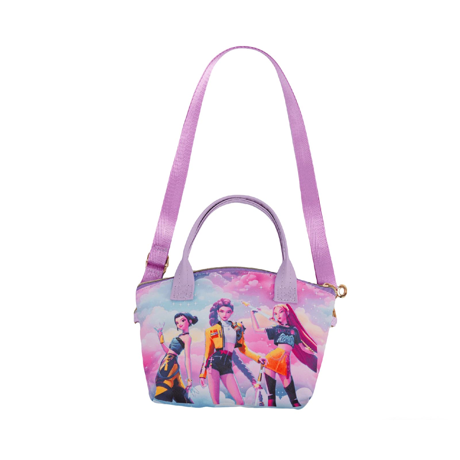 KDWER Cartoon Sling Crossbody Bag Kawaii Storage Bag Travel Cute Purse Bags for Women