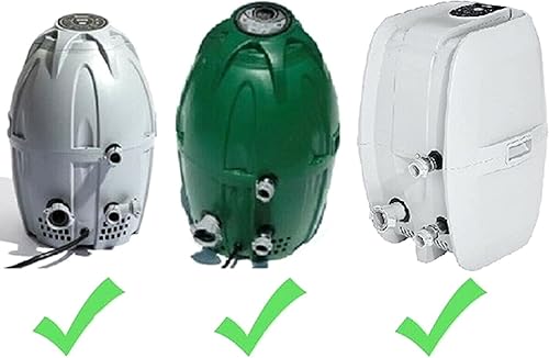 Miniatura 5 de Jzenol para Lay-Z-Spa Coleman Kit de reconstrucción de sello de bomba de agua (1 Tuerca dividida BC+2 anillos de sello)