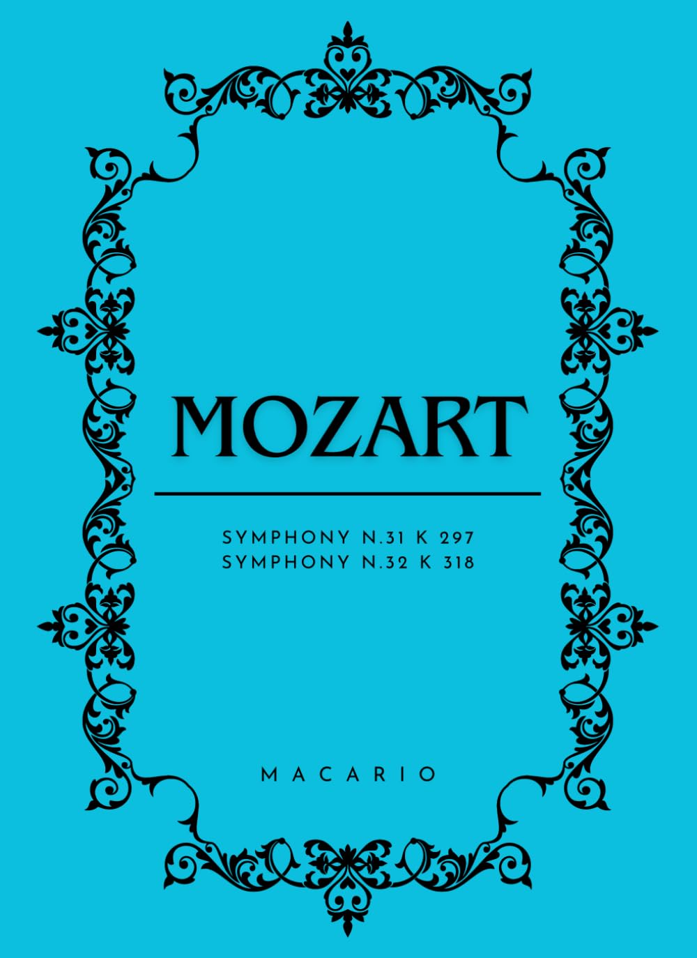 Mozart Symphony 31-32: Full Score