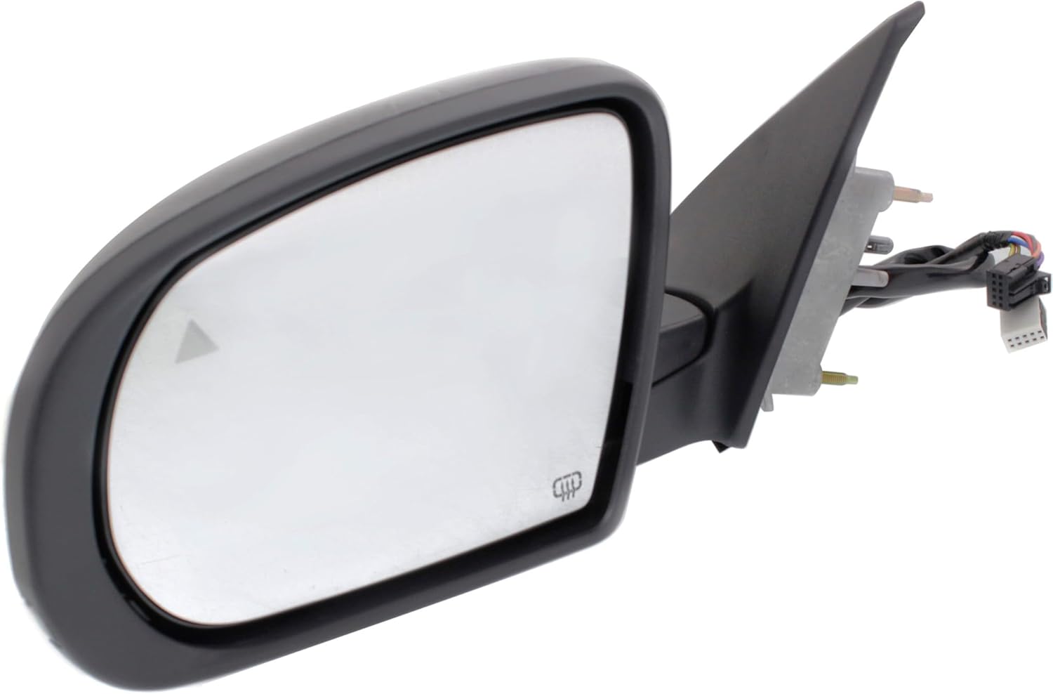 Kool Vue Driver Side Power Heated Mirror for Jeep Cherokee 2014-2018 Manual Fold With Signal Light, Blind Spot Monitor & Puddle Lamp; Without Memory & Auto-Dimming Paintable