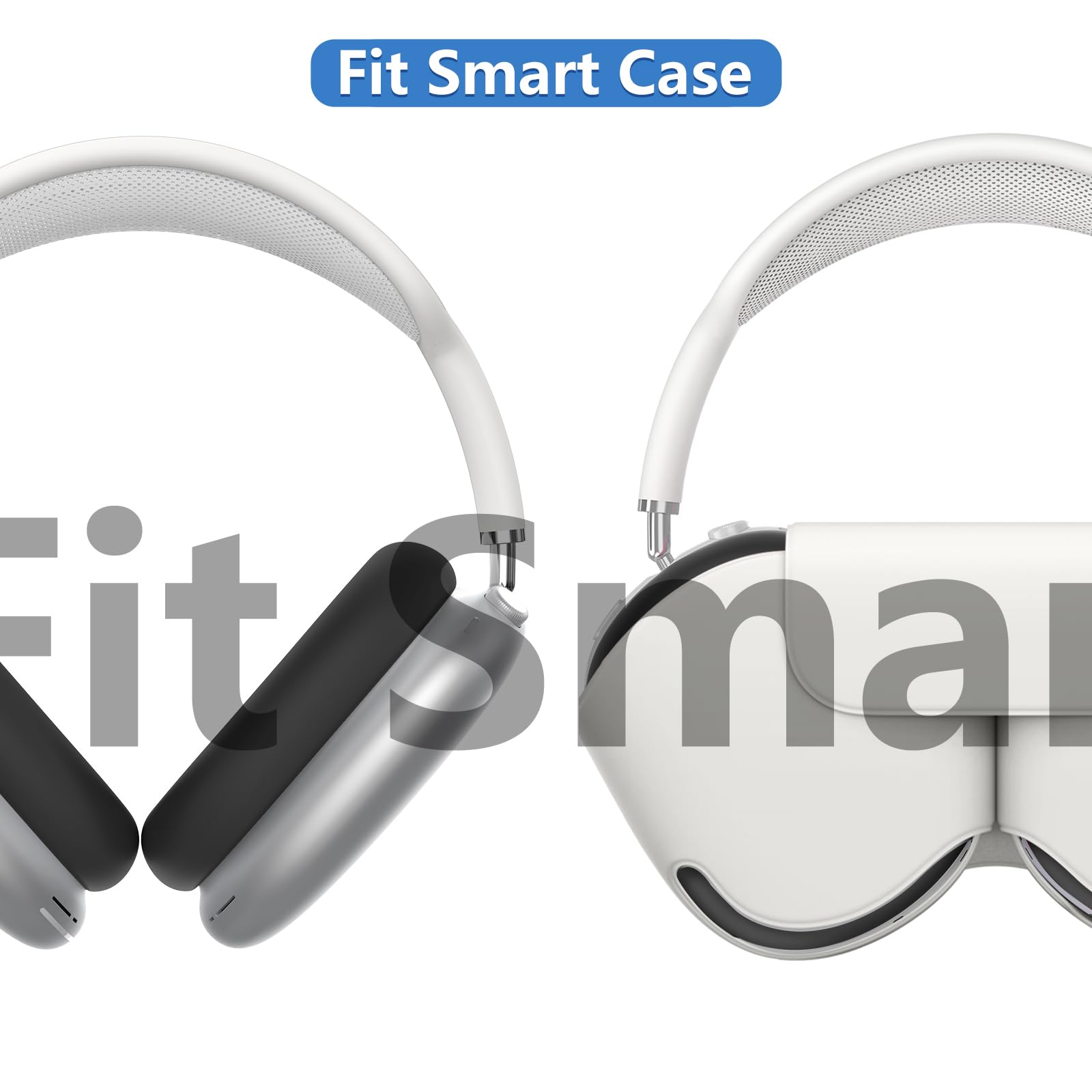 Amazon | AirPods Maxヘッドホン用シリコンイヤーパッドケースカバー