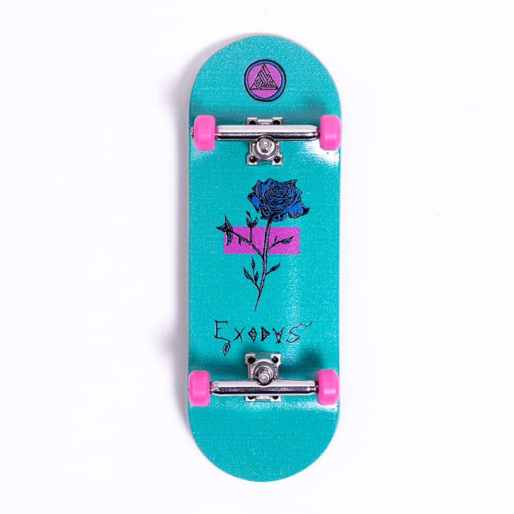 Exodus Deep Concave Complete Fingerboard (Mint Anoixi Rose, 34mm)