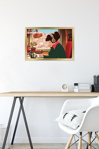 Miniatura 10 de Trends International Lofi Girl - Póster de pared para relajarse y estudiar