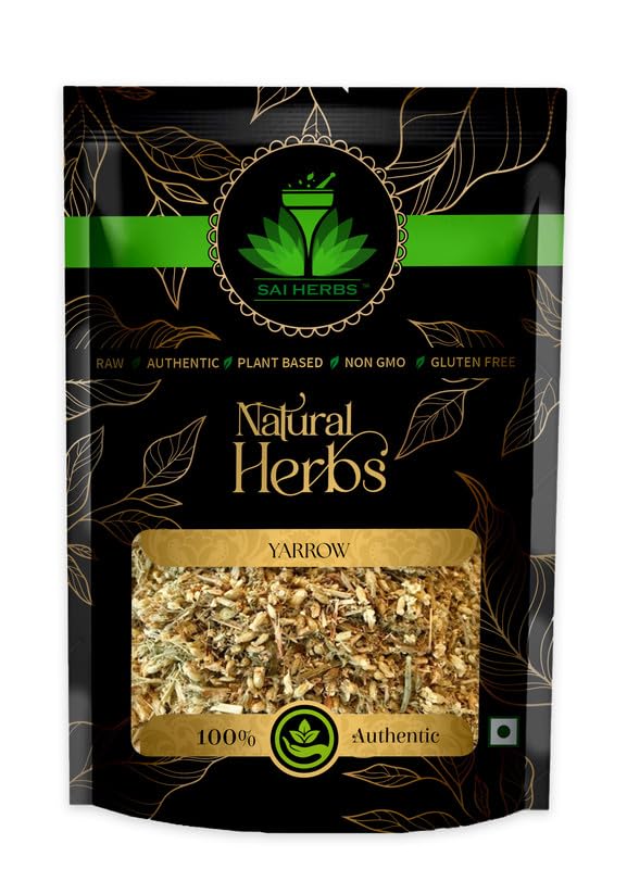 SAI HERBS Yarrow Ayurvedic Herb - For Anxiety - For digestive Problems - Pure & Natural (250 Grams) (B0BQX6HP3L) Amazon Price History, Amazon Price Tracker